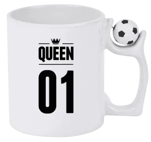 Hrnček Queen s vlastním číslem - kopie