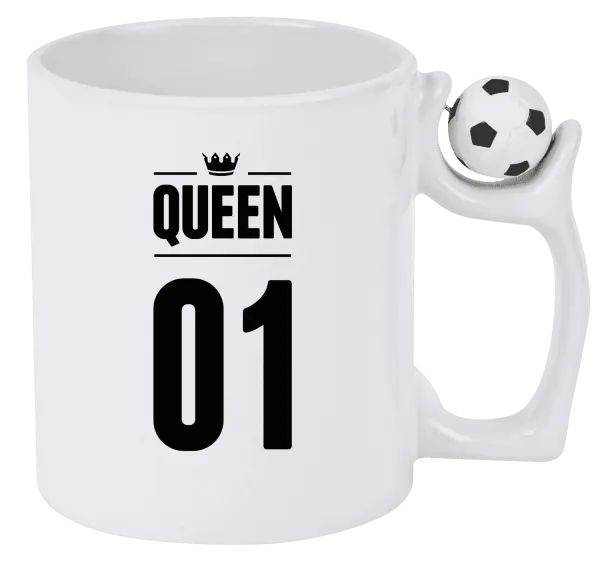 Hrnček Queen s vlastním číslem - kopie