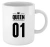 Hrnček Queen s vlastním číslem - kopie