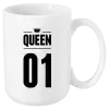 Hrnček Queen s vlastním číslem - kopie