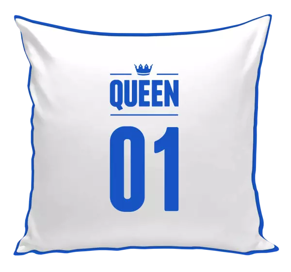 Vankúš Queen s vlastním číslem - kopie