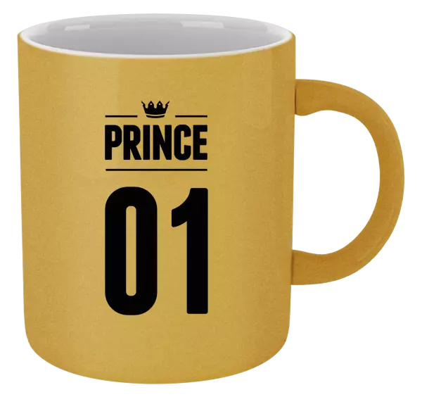 Hrnček metalický Prince s vlastním číslem - kopie