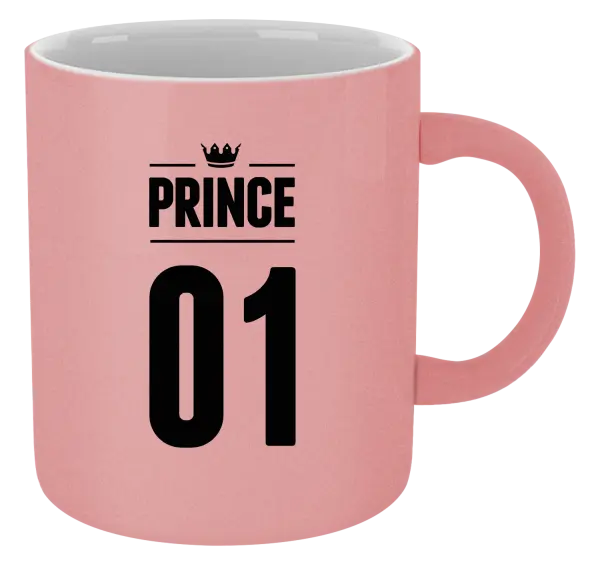 Hrnček metalický Prince s vlastním číslem - kopie