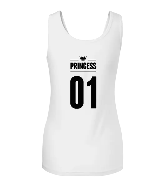 Dámske tielko Princess s vlastním číslem - kopie