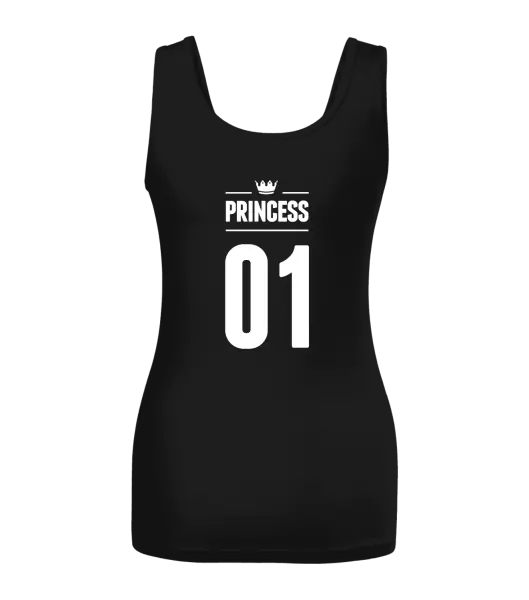 Dámske tielko Princess s vlastním číslem - kopie