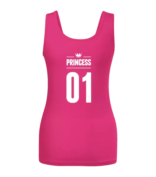 Dámske tielko Princess s vlastním číslem - kopie