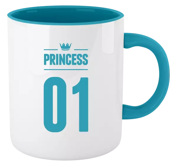 Hrnček  Princess s vlastním číslem - kopie