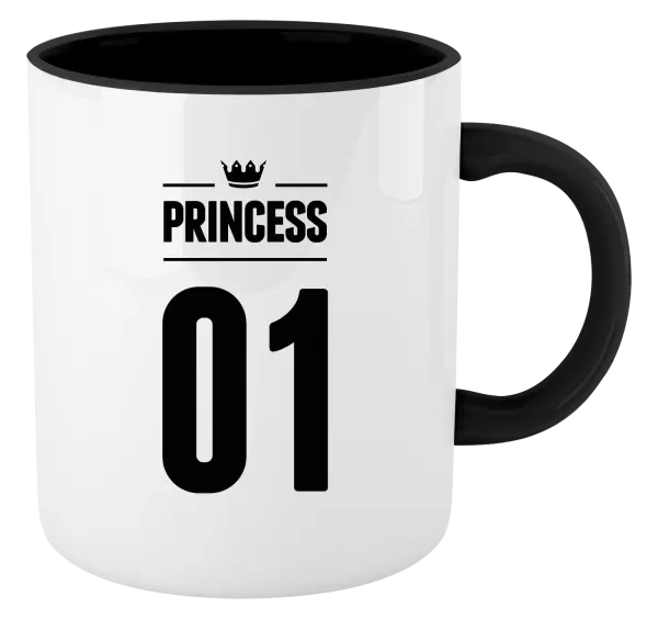 Hrnček  Princess s vlastním číslem - kopie