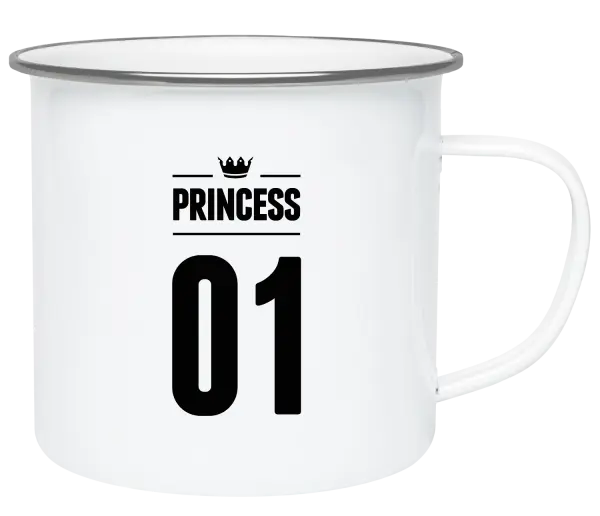 Plecháčik Princess s vlastním číslem - kopie