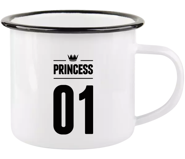 Plecháčik Princess s vlastním číslem - kopie