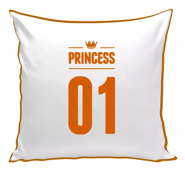 Vankúš Princess s vlastním číslem - kopie