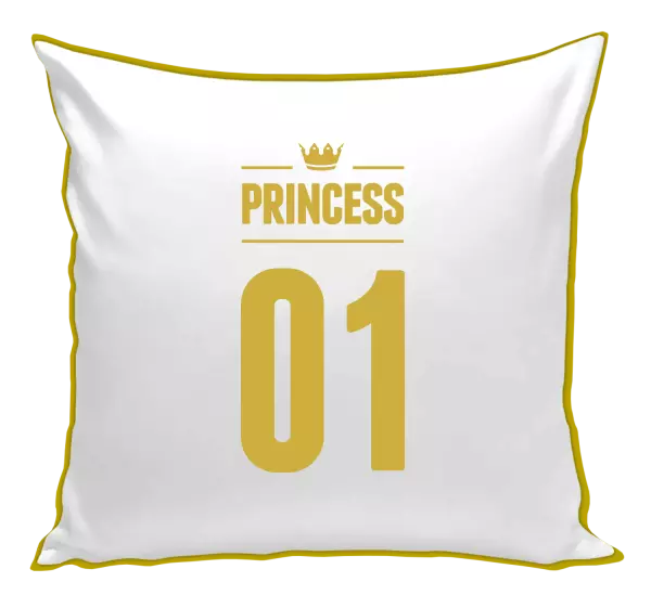 Vankúš Princess s vlastním číslem - kopie