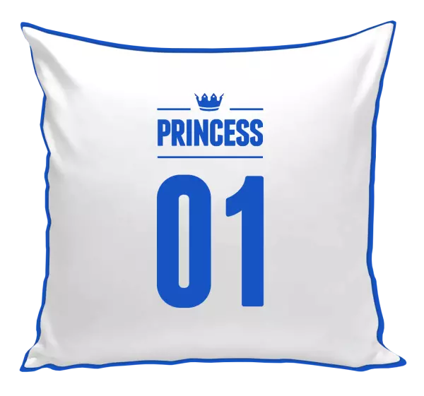 Vankúš Princess s vlastním číslem - kopie