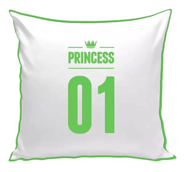 Vankúš Princess s vlastním číslem - kopie