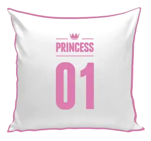Vankúš Princess s vlastním číslem - kopie
