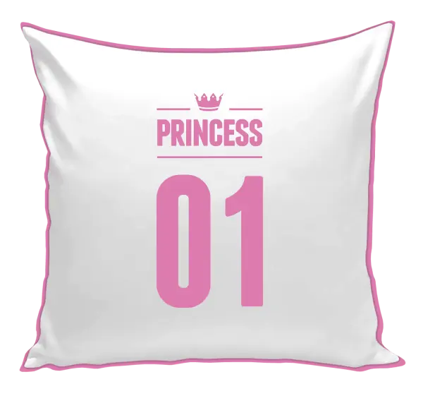 Vankúš Princess s vlastním číslem - kopie