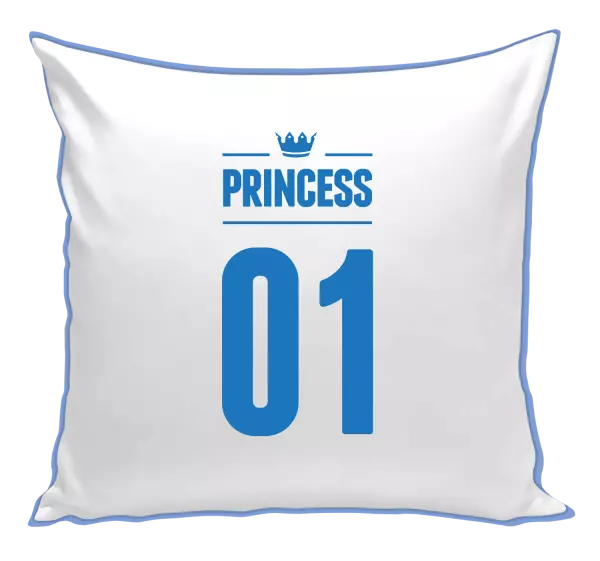 Vankúš Princess s vlastním číslem - kopie