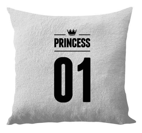 Vankúš Princess s vlastním číslem - kopie