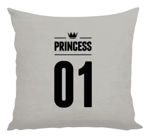 Vankúš Princess s vlastním číslem - kopie