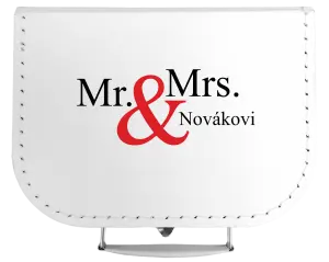 Kufrík Mr. & Mrs. s vlastním příjmením - kopie