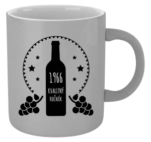 Hrnček metalický Kvalitní ročník - kopie