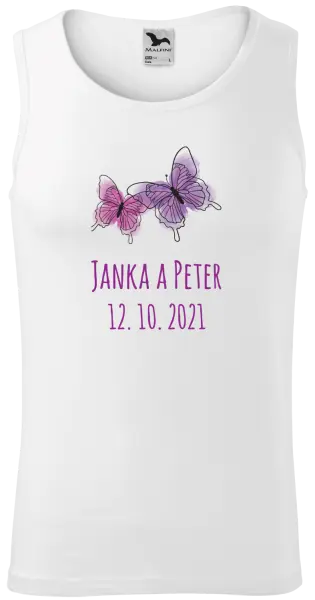 Pánske tielko Motýlci se jmény - kopie