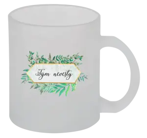 Hrnček Tým nevěsty - zelené listy - kopie