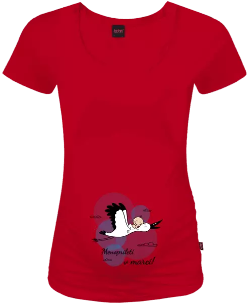 Tehotenské tričko Jméno přiletí v měsíci - kopie