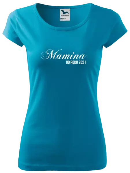Dámske tričko Mamka od roku - kopie