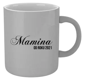 Hrnček metalický Mamka od roku - kopie