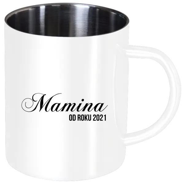 Nerezový hrnček Mamka od roku - kopie