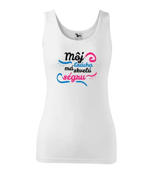 Dámske tielko Můj brácha má prima ségru - kopie