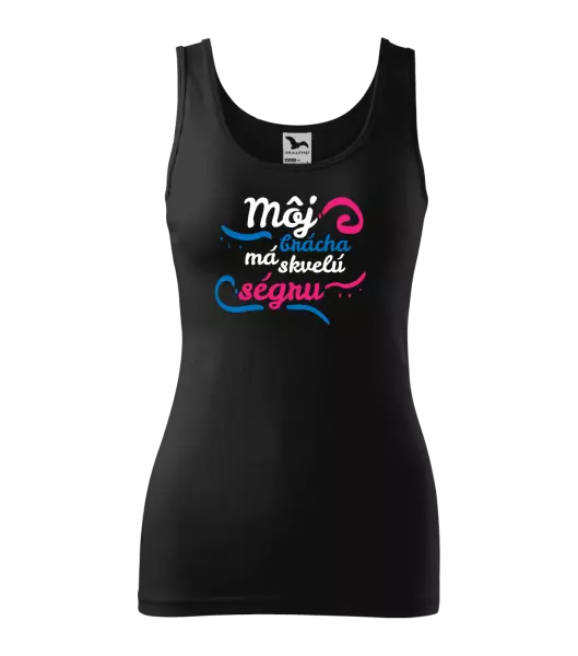 Dámske tielko Můj brácha má prima ségru - kopie