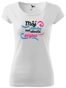 Dámske tričko Můj brácha má prima ségru - kopie