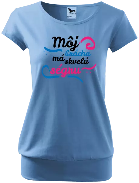 Dámske tričko Můj brácha má prima ségru - kopie