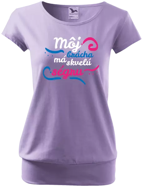 Dámske tričko Můj brácha má prima ségru - kopie