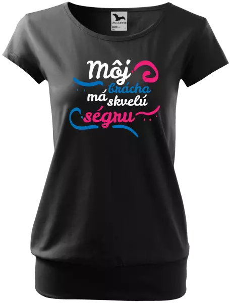 Dámske tričko Můj brácha má prima ségru - kopie