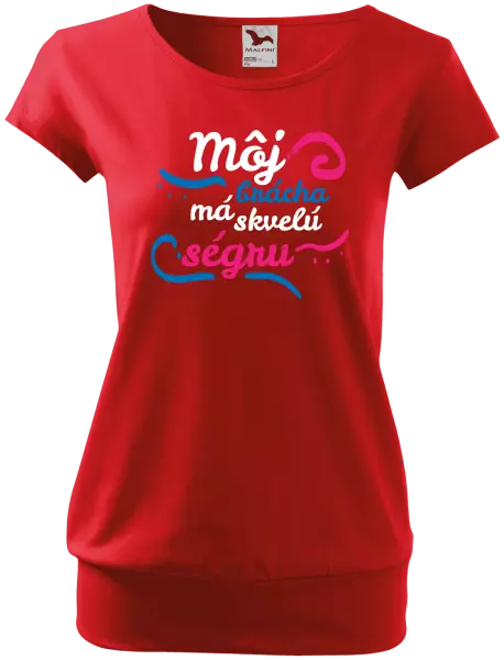 Dámske tričko Můj brácha má prima ségru - kopie