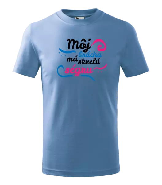 Detské tričko Můj brácha má prima ségru - kopie