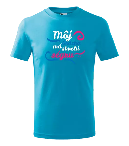 Detské tričko Můj brácha má prima ségru - kopie