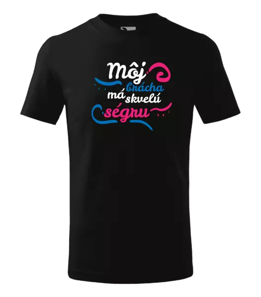 Detské tričko Můj brácha má prima ségru - kopie