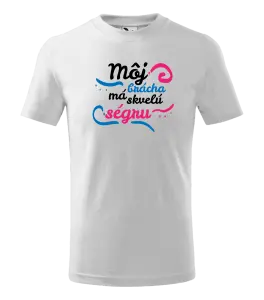 Detské tričko Můj brácha má prima ségru - kopie