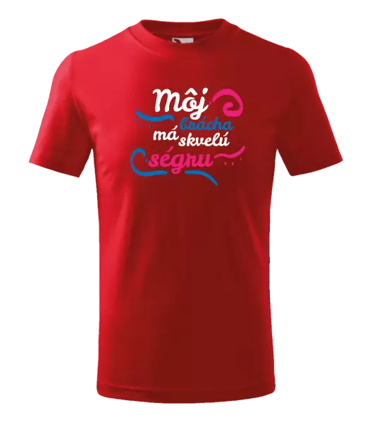 Detské tričko Můj brácha má prima ségru - kopie