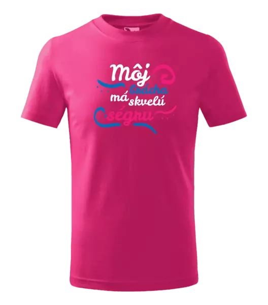 Detské tričko Můj brácha má prima ségru - kopie