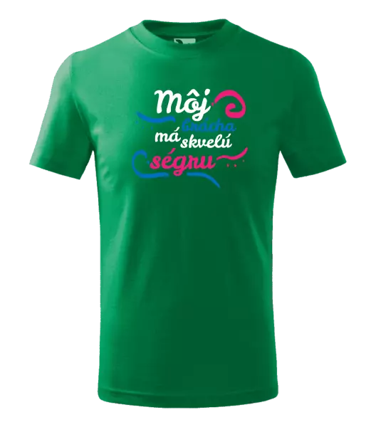 Detské tričko Můj brácha má prima ségru - kopie