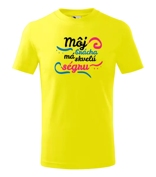 Detské tričko Můj brácha má prima ségru - kopie