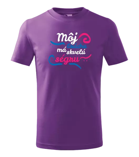 Detské tričko Můj brácha má prima ségru - kopie