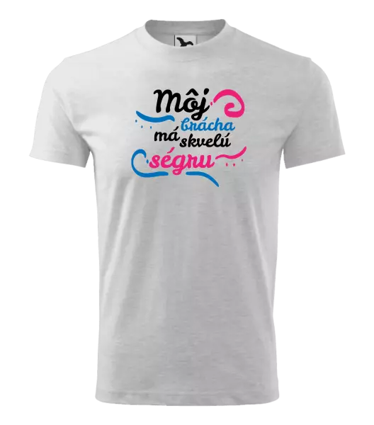 Detské tričko Můj brácha má prima ségru - kopie