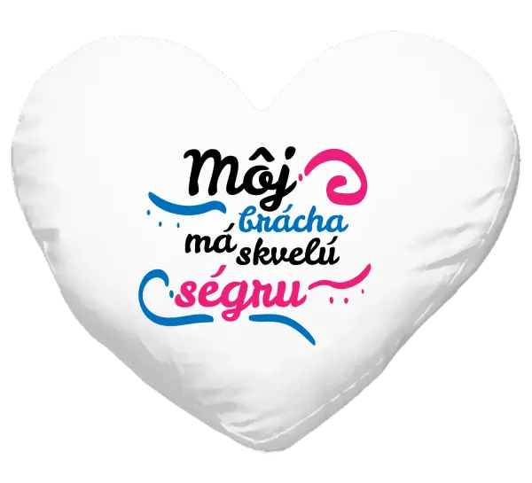 Vankúš Můj brácha má prima ségru - kopie