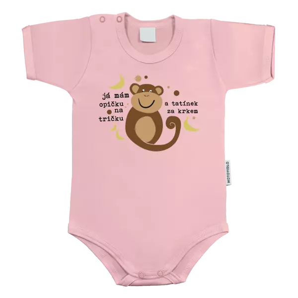 Detské body Mám opičku na tričku